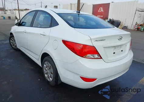 2016 Hyundai Accent Se из США, поврежденный, VIN KMHCT4AE5GU092338